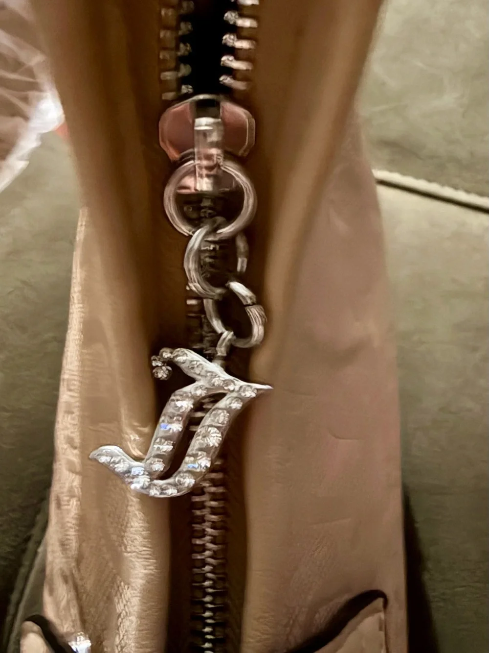 NWT Juicy Couture Starry Night Hobo in Pecan